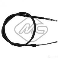Трос ручника METALCAUCHO Audi 80 80566 9K 0AW