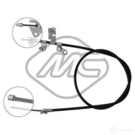 Трос ручника METALCAUCHO 83474 Toyota Yaris Verso (XP20) 1 Минивэн 1.4 D 4D (NLP20. NLP22) 75 л.с. 2001 – 2005 B BBGB86