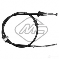 Трос ручника METALCAUCHO Mitsubishi Space Star 82274 QGS 24J