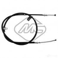 Трос ручника METALCAUCHO 82254 Mitsubishi Galant 7 (E5, E7, E8) 1992 – 1996 A8IRAG 4