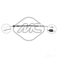 Трос сцепления METALCAUCHO UZV3 1B 80150 Opel Corsa (C) 3 2000 – 2006