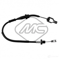 Трос сцепления METALCAUCHO 3799626 82284 I24BR 32