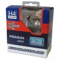 Лампа галогеновая H4 60/55 Вт 12 В 3600K XENITE 1439691786 1007119 H2 8YH