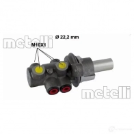 Главный тормозной цилиндр METELLI 8032747116661 05-0807 IVD4 2JG Fiat Linea