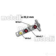 Главный тормозной цилиндр METELLI 05-0591 R7T 7FG 1208403 8032747095591