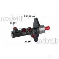 Главный тормозной цилиндр METELLI 05-0860 Ford Fiesta 4 (DX, JA, JB) Хэтчбек 1.0 i 52 л.с. 1997 – 1999 8032747025567 9YU 83SS