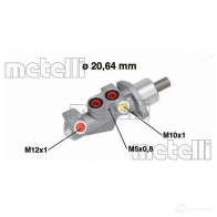 Главный тормозной цилиндр METELLI US0 JCR 1208533 05-0750 8032747012000