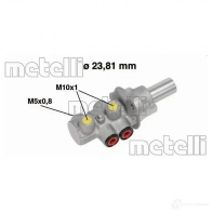 Главный тормозной цилиндр METELLI MU4KL Y6 8032747044247 05-0683 Fiat Bravo (198) 2 Хэтчбек 1.4 T Jet (198AxF1B) 150 л.с. 2007 – 2014