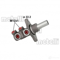 Главный тормозной цилиндр METELLI 1437615746 05-1158 X40JR 4