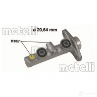 Главный тормозной цилиндр METELLI 8032747094631 GAX 3R4 Honda Civic 6 (EJ, EM1) Купе 1.6 i 105 л.с. 1996 – 2000 05-0497