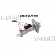 Главный тормозной цилиндр METELLI Mercedes SLK (R170) 1 Кабриолет 2.0 200 Kompressor (1744) 163 л.с. 2000 – 2004 05-0629 A0 C06P 8032747059326