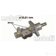 Главный тормозной цилиндр METELLI L0JZZ DI Volkswagen Caddy (9U7) 2 Пикап 1.9 D 64 л.с. 1996 – 2000 05-0494 8032747094600
