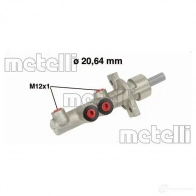 Главный тормозной цилиндр METELLI 05-0741 8032747050163 Volkswagen Polo (9A4, 9A2, 9N2) 4 Седан 1.4 83 л.с. 2003 – 2010 7TX L76