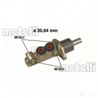 Главный тормозной цилиндр METELLI 8032747091708 MYD 3EO 05-0193 Renault Espace (JS63) 2 Минивэн 2.1 TD (J633. J634. J/S635. J/S63D) 88 л.с. 1991 – 1996