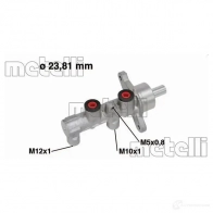 Главный тормозной цилиндр METELLI G 3BVMGJ Opel Meriva (A) 1 Минивэн 1.7 CDTI (E75) 100 л.с. 2003 – 2010 05-0711 8032747049624