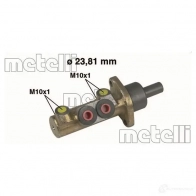 Главный тормозной цилиндр METELLI 1208273 U9ULL Y 05-0413 8032747093801