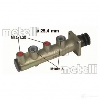 Главный тормозной цилиндр METELLI DBHI1 E 05-0107 8032747090909 1208024