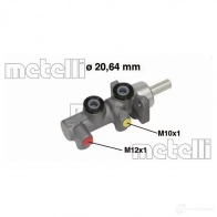 Главный тормозной цилиндр METELLI 05-0697 8032747044445 Renault Logan 1 (LS, KS) 2004 – 2012 QZPV 5J