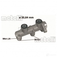 Главный тормозной цилиндр METELLI 8032747092743 Opel Corsa (B) 2 Хэтчбек 1.6 i 16V (F08) 100 л.с. 1997 – 2000 05-0306 1TR NG50