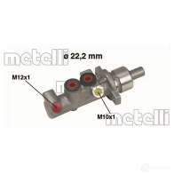 Главный тормозной цилиндр METELLI 05-0309 9 TSN9 8032747092774 Renault Kangoo 1 (KC, FC) 1997 – 2007