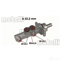 Главный тормозной цилиндр METELLI 8032747094044 Citroen C2 1 (JM, PF1) 2003 – 2009 B287L 2 05-0437