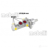 Главный тормозной цилиндр METELLI 8032747114278 05-0805 1208582 US537 2