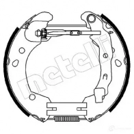 Тормозные колодки METELLI P 60X1 Renault Modus (FJP0) 1 Хэтчбек 1.6 (JP03. JP0B. JP0U. JP0Y. JP1G) 112 л.с. 2004 – 2025 8032747043479 51-0231