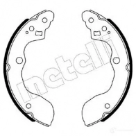 Тормозные колодки METELLI 8032747136331 53-0540 TVUY SL9 Suzuki Swift (AZ) 4 Хэтчбек 1.2 Hybrid (Mild Hybrid) AllGrip (A2L412) 83 л.с. 2020 – 2025