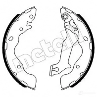 Тормозные колодки METELLI 1216735 53-0533 HH04MV 1 8032747136195