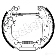 Тормозные колодки METELLI 51-0168 8032747042250 Ford Fiesta 4 (DX, JA, JB) Хэтчбек 1.0 i 65 л.с. 1999 – 2002 LPU PFM6