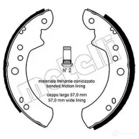 Тормозные колодки METELLI 1216267 JV9CG GJ 53-0116 8032747015605