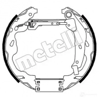 Тормозные колодки METELLI B S766G Toyota Aygo (AB40) 2 2014 – 2020 51-0488 8032747239384