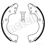 Тормозные колодки METELLI 53-0218 8032747017784 A55S Q Mazda MPV (LW) 2 Минивэн 3.0 i V6 200 л.с. 2002 – 2006