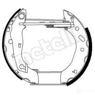 Тормозные колодки METELLI 8032747066492 Ford Fiesta 4 (DX, JA, JB) Хэтчбек 1.0 i 52 л.с. 1997 – 1999 O 666PT 51-0151