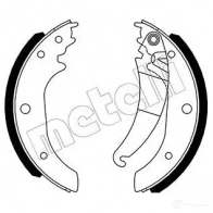 Тормозные колодки METELLI 53-0489 1216691 8032747098424 P8 N91