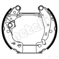 Тормозные колодки METELLI 51-0001 8032747065006 1215706 0 C4UQ