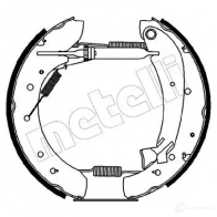 Тормозные колодки METELLI 8032747042274 CTK RLSG Peugeot Expert 2 (VF3) Кабина с шасси 2.0 HDi 140 136 л.с. 2007 – 2025 51-0169