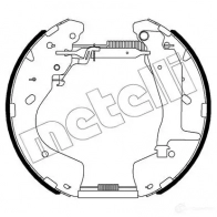 Тормозные колодки METELLI W9GJ H 8032747248348 51-0522 Ford Ranger 4 (ER, EQ) Пикап 2.5 TDdi 117 л.с. 2002 – 2005