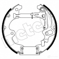 Тормозные колодки METELLI 51-0294 8032747165553 Toyota Tercel (L50) 5 1994 – 1999 CSPK X73