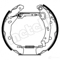 Тормозные колодки METELLI 51-0180 A 0E04D Renault Logan (LS) 1 Седан 8032747042472