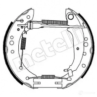 Тормозные колодки METELLI Mitsubishi Colt 6 (Z3, Z2) Хэтчбек 1.5 DI D 68 л.с. 2004 – 2012 51-0214 8032747043134 UOQ RBO0