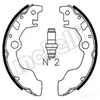Тормозные колодки METELLI 53-0382 NN3X 00A 8032747021811 1216575