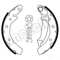 Тормозные колодки METELLI 8S MRUFA 53-0047 8032747014042 1216194