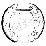 Тормозные колодки METELLI 32 B02 51-0272 Ford Transit 7 (FD) Автобус 2.2 TDCi 100 л.с. 2011 – 2014 8032747165133