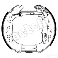 Тормозные колодки METELLI 51-0224 Fiat Punto (199) 3 Хэтчбек 1.3 JTD Multijet (199.AYR1A. 199.BYR1A) 90 л.с. 2018 – 2025 8032747043332 RTE H4