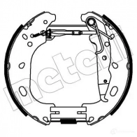 Тормозные колодки METELLI 8032747166338 Opel Astra (H) 3 Универсал 1.6 (L35) 105 л.с. 2004 – 2010 51-0333 V 0LAS7Y