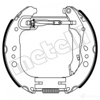 Тормозные колодки METELLI 51-0505 Seat Toledo (NH) 4 2012 – 2018 8032747247662 9 K6YZF
