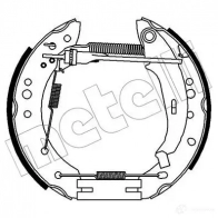 Тормозные колодки METELLI 1216031 24 AYZHX 51-0342 8032747166499