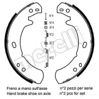 Барабанные колодки METELLI CQQ HLX 53-0373K 8032747021613 1216566