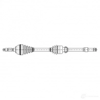 Приводной вал METELLI 8032747051665 17-0868 1211006 5IMX BNK